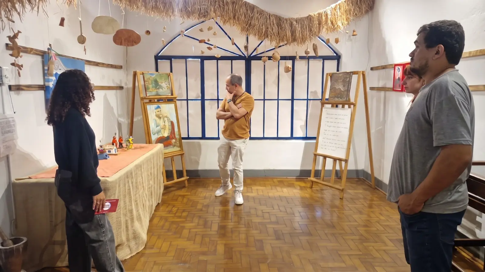 Visita da Casa de Abrigo a Fundação Cultural